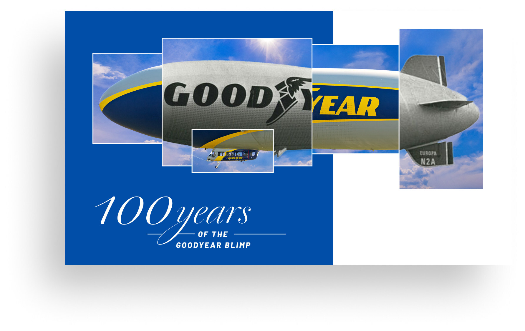 Goodyear 100th annivesary blimp