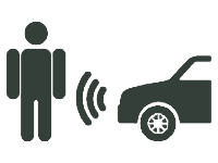 Pedestrian Alert Icon